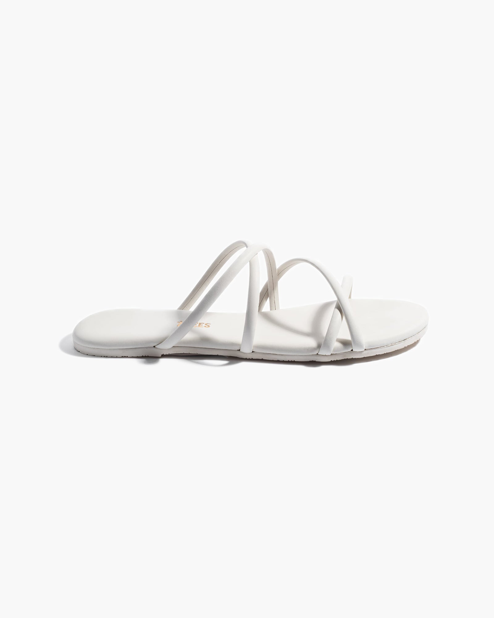 TKEES Sloane Women's Sandals Cream | TPKVGF-547