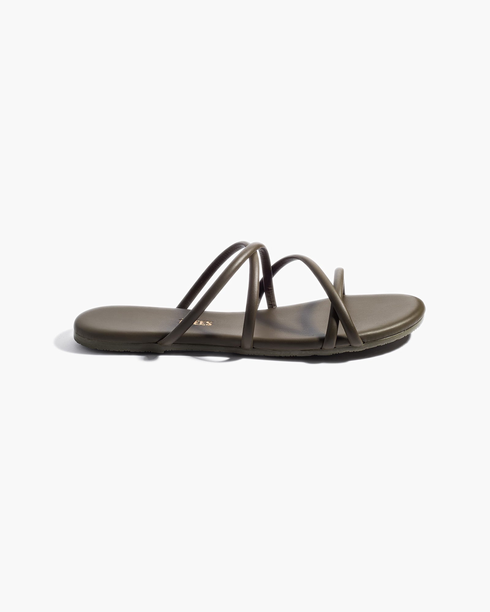 TKEES Sloane Women's Sandals Olive | SWCKYU-120