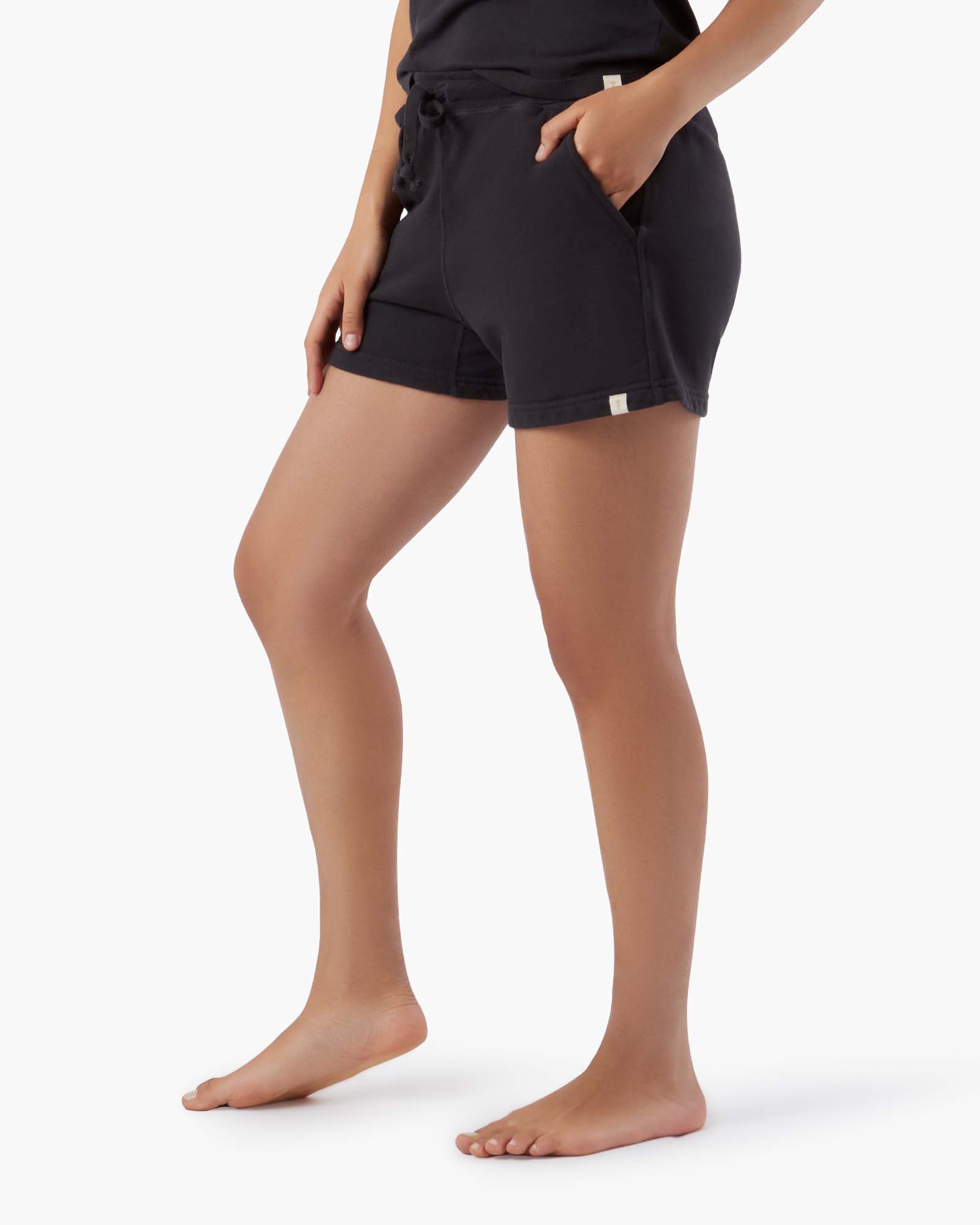 TKEES Sport Women's Shorts Black | JWFCAL-216