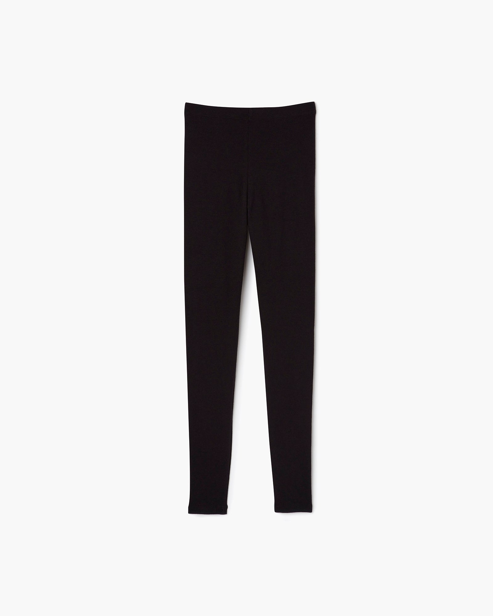 TKEES Super Rib Women\'s Leggings Black | GKHAJC-317