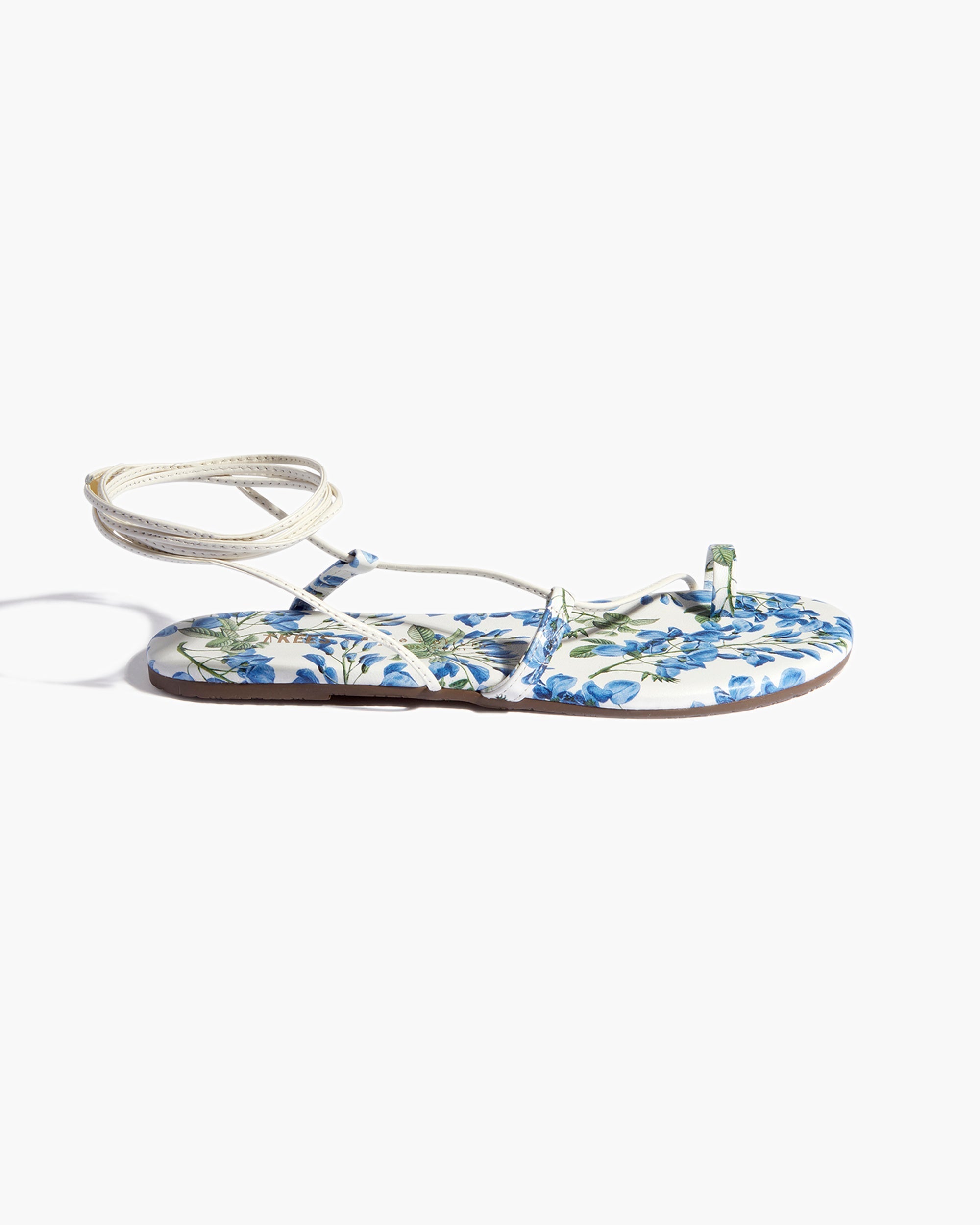 TKEES TKEES x Alice + Olivia Jo Women's Sandals Blue | TIMYUF-392