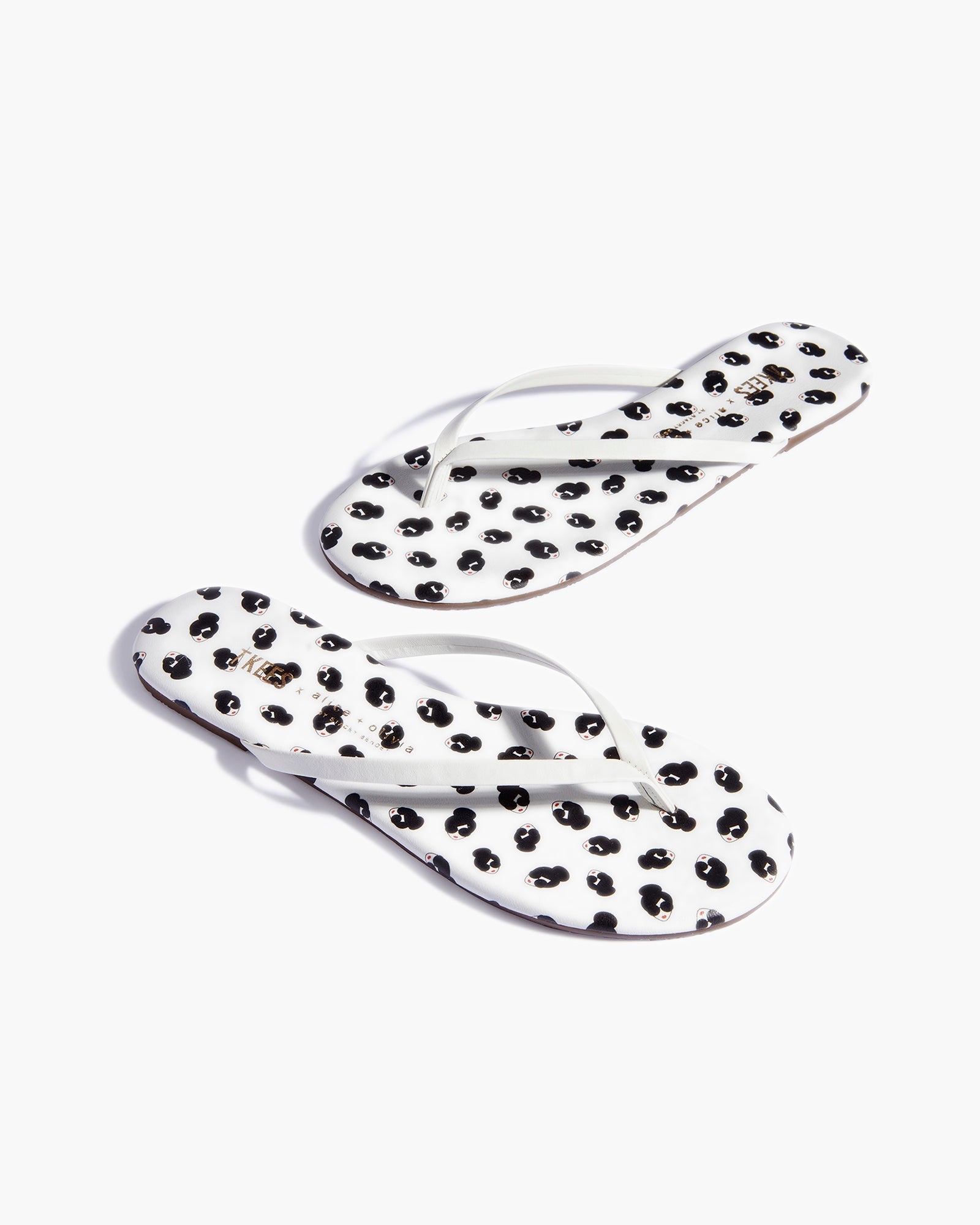 TKEES TKEES x Alice + Olivia Lily Women's Flip Flops Leopard | IOUZEF-562