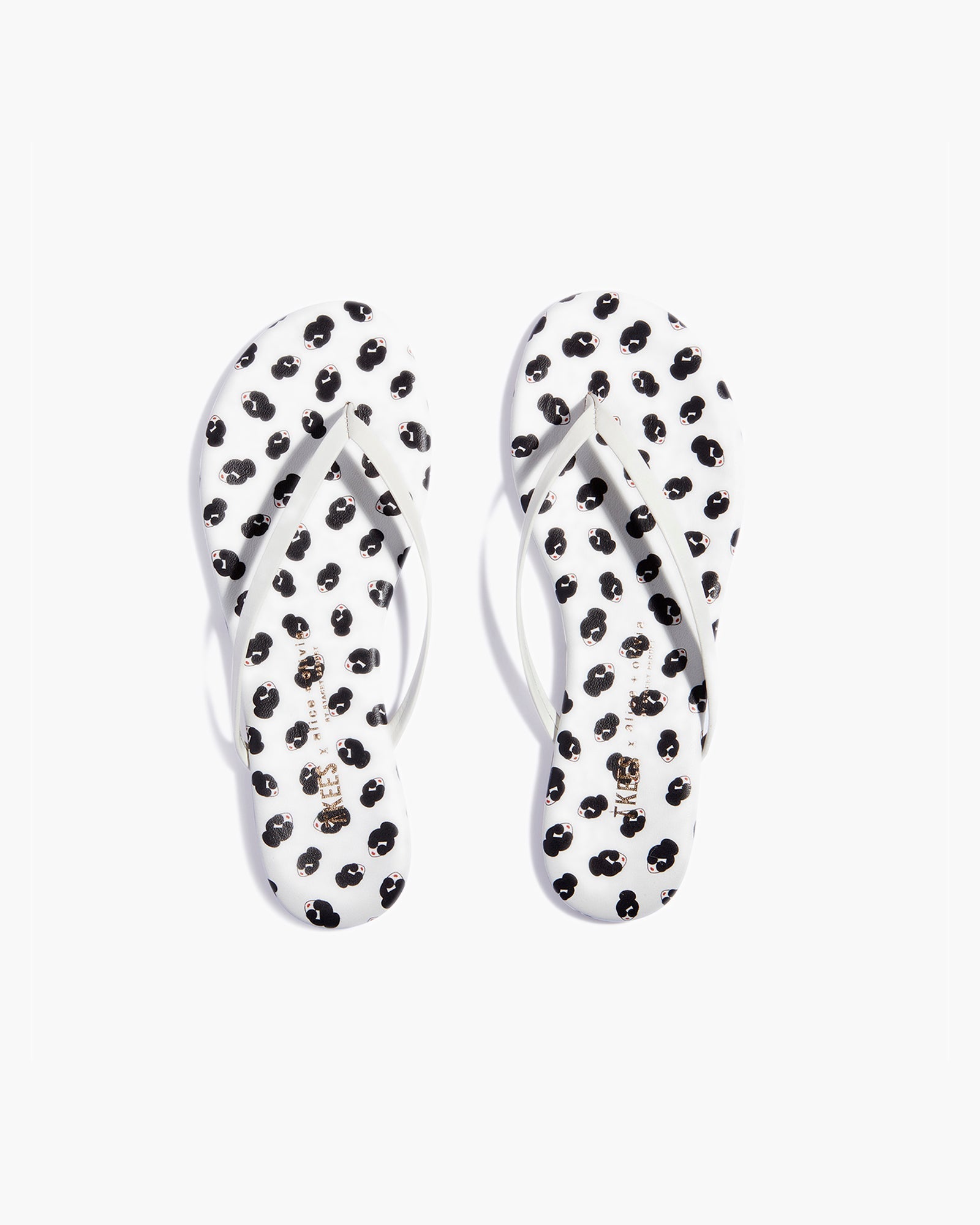 TKEES TKEES x Alice + Olivia Lily Women\'s Flip Flops Leopard | IOUZEF-562