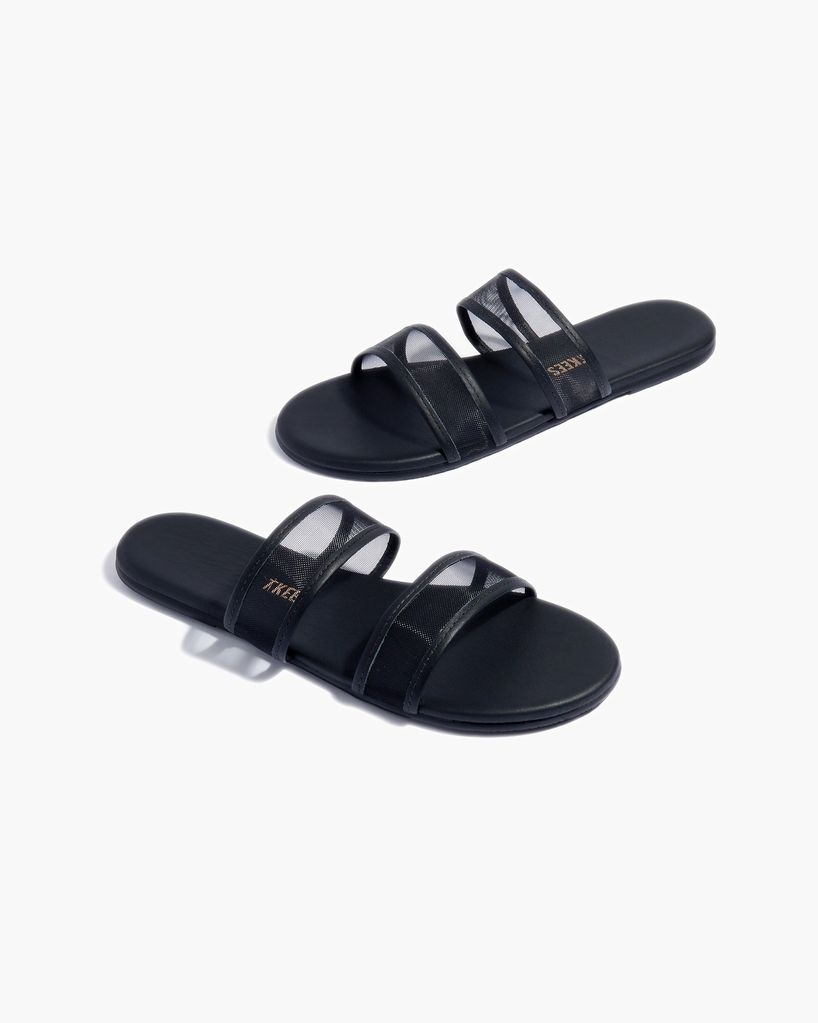 TKEES Viv Women's Slides Black | DXAJMP-560