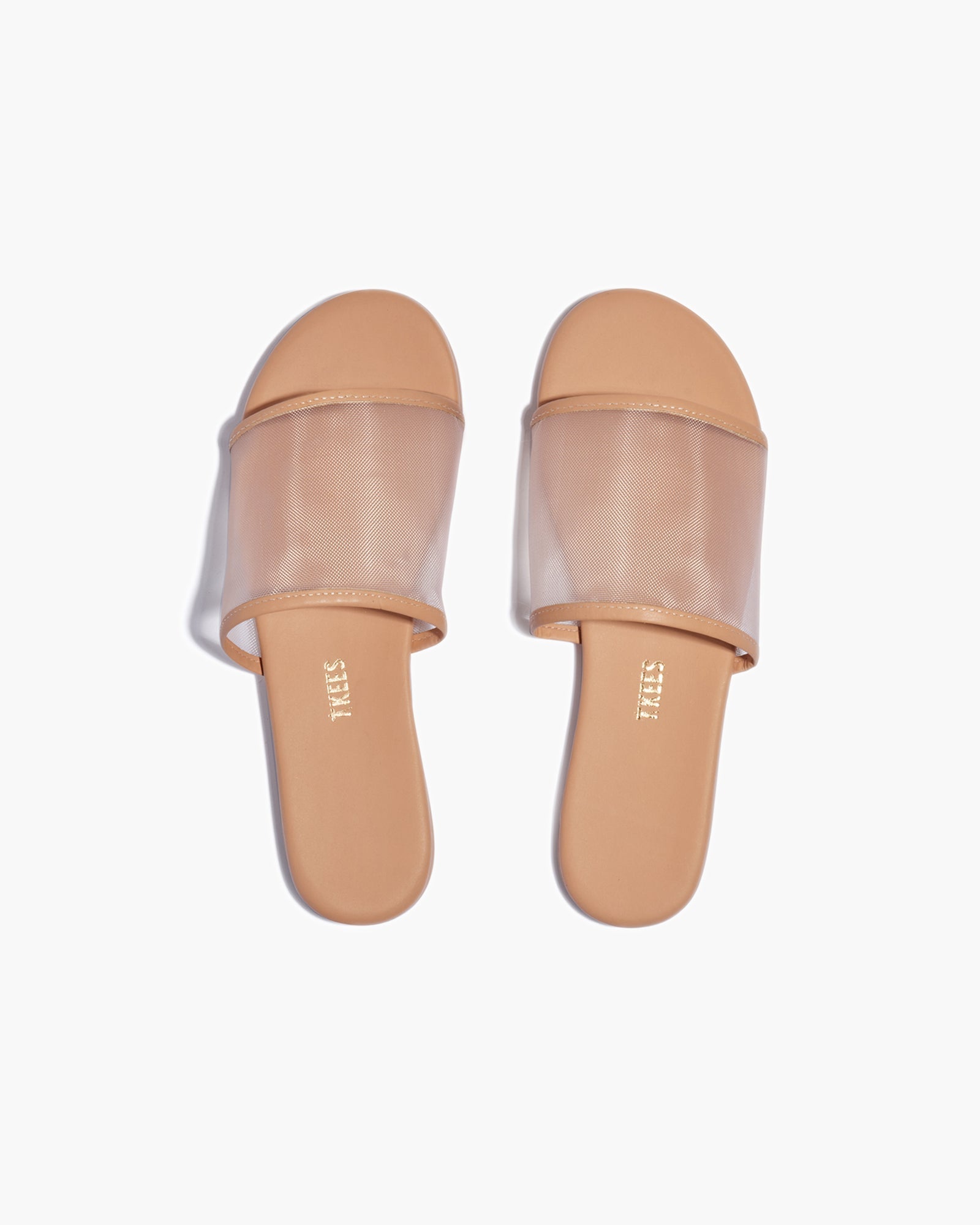 TKEES Blair Women's Slides Khaki | XYSJNI-458