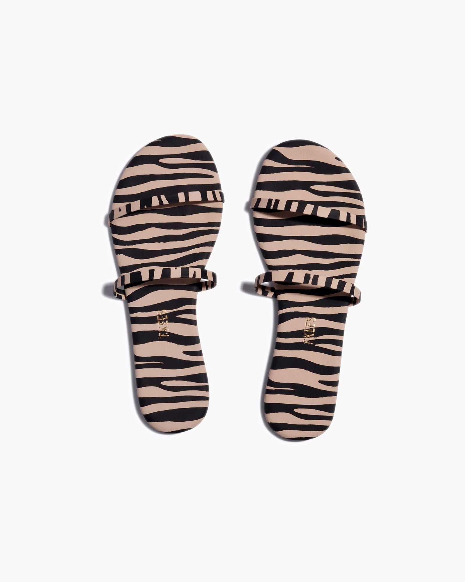 TKEES Gemma Animal Women's Sandals White / Black | BJRLAZ-089