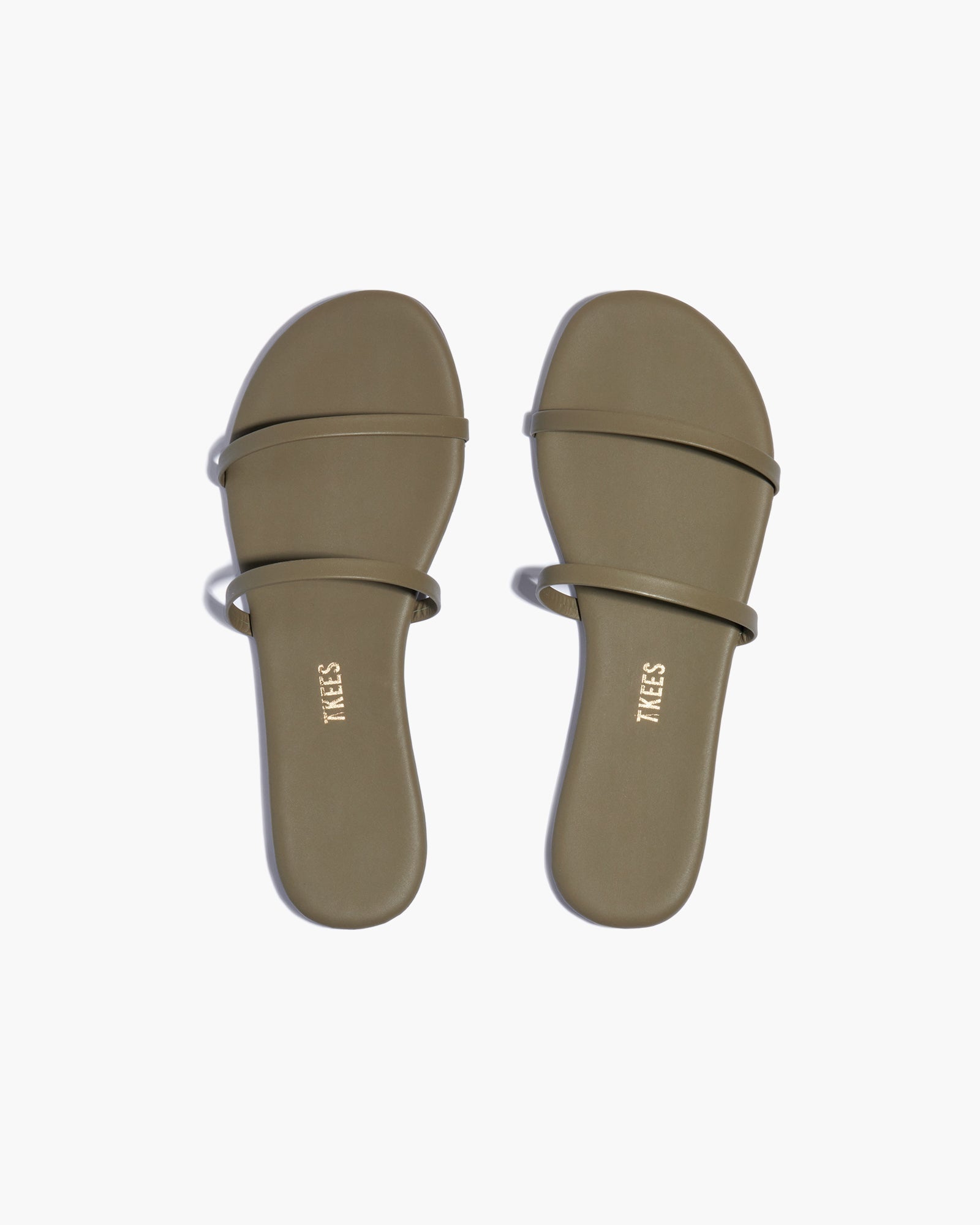 TKEES Gemma Pigments Women's Sandals Olive | UMWGBF-710