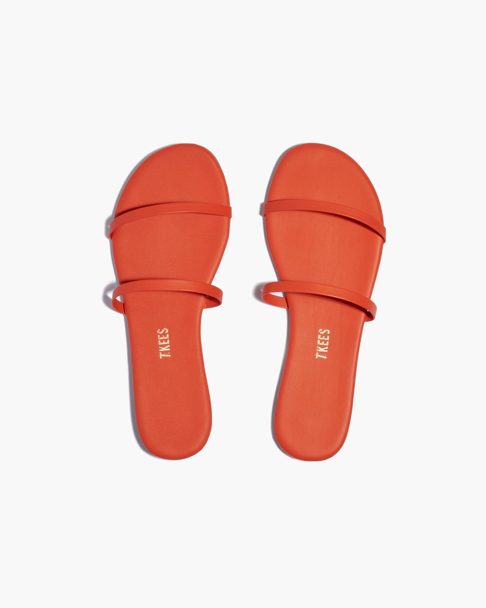 TKEES Gemma Pigments Women's Sandals Orange | TKDYES-375