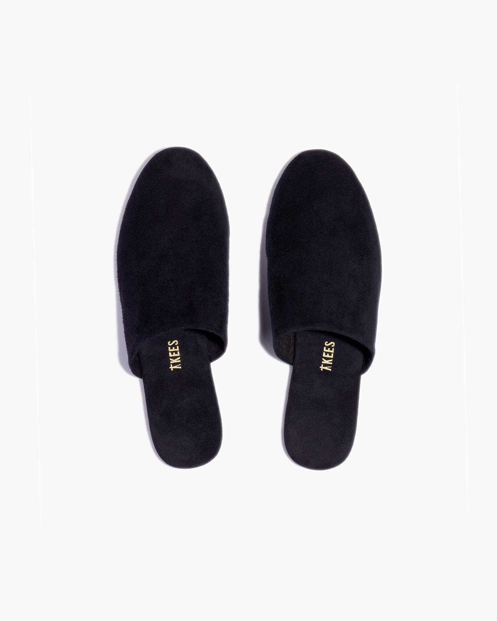 TKEES Ines Women's Slides Black | RHSTNV-956