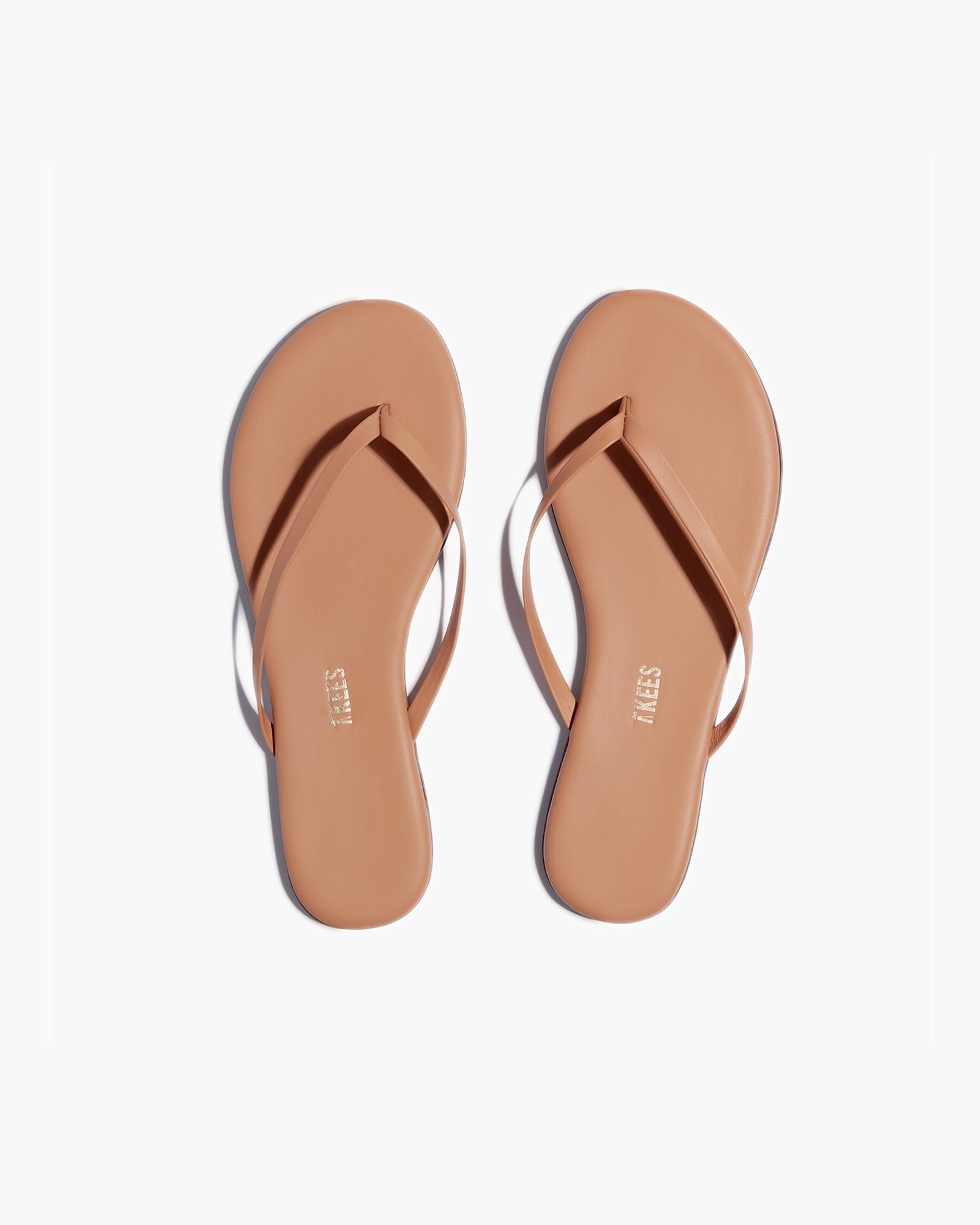 TKEES Lily Nudes Women's Flip Flops Pink | VTEHLK-896