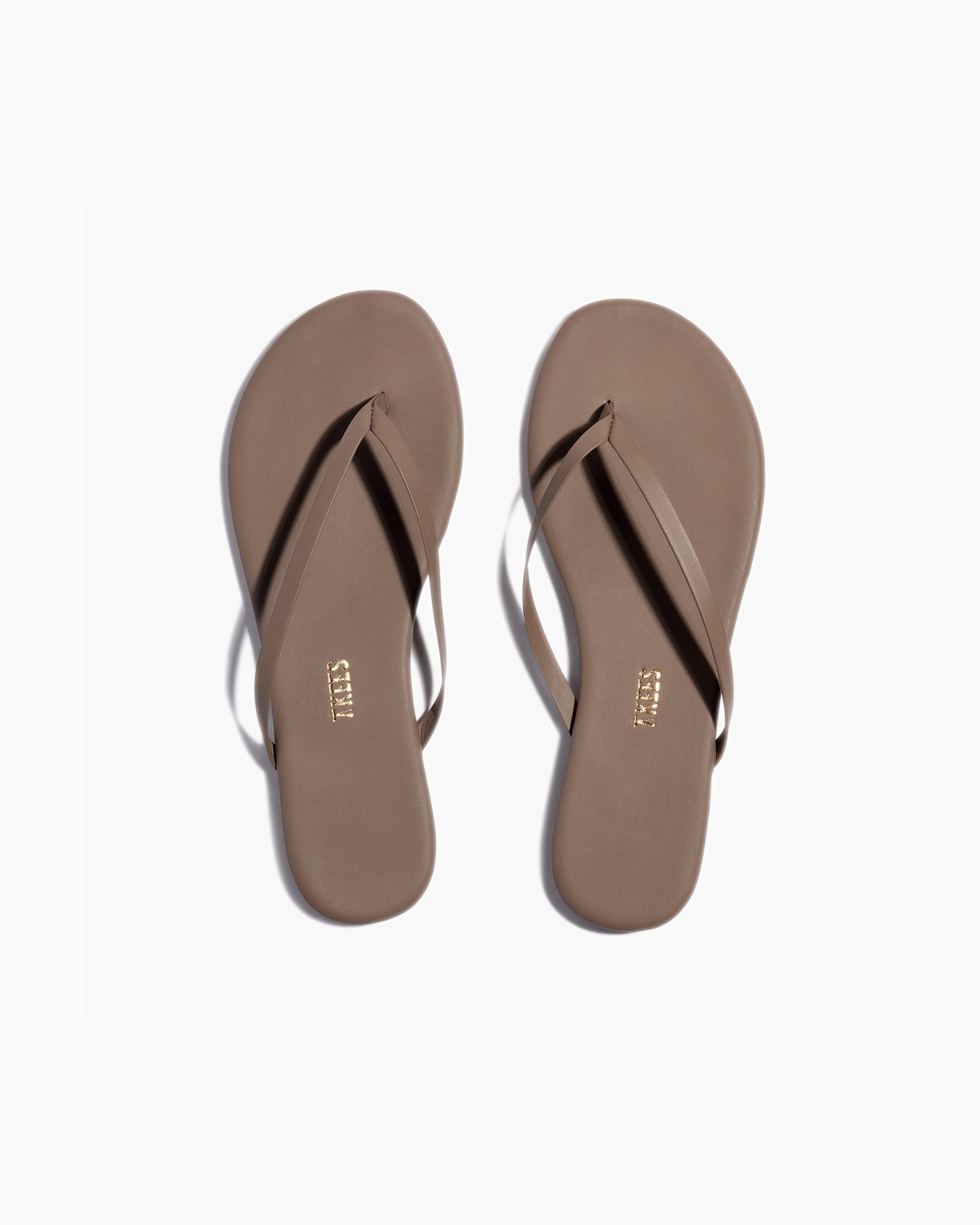 TKEES Lily Pigments Women's Flip Flops Brown | BVYCDT-672