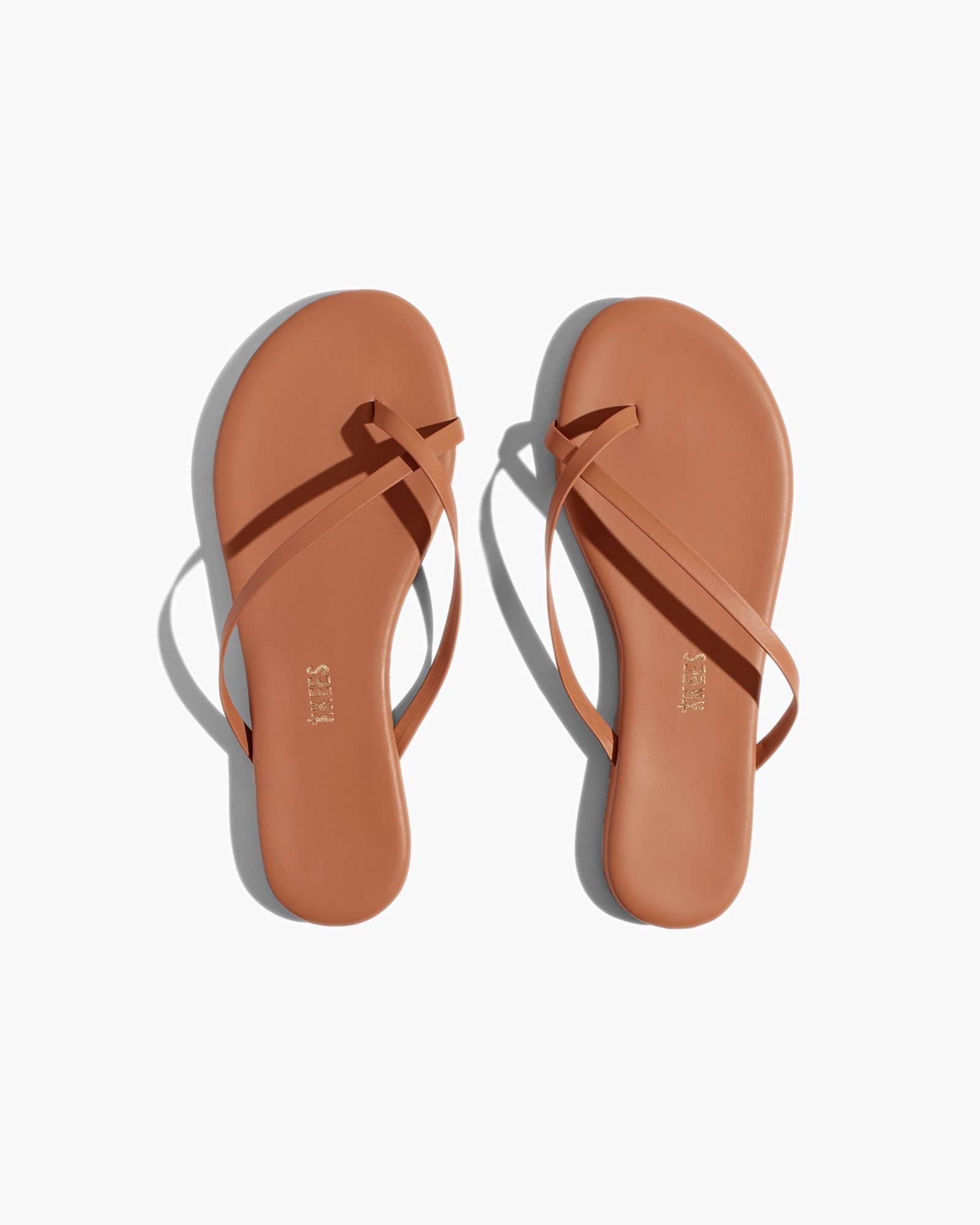 TKEES Riley Women's Sandals Rose Gold | GTLNBK-402